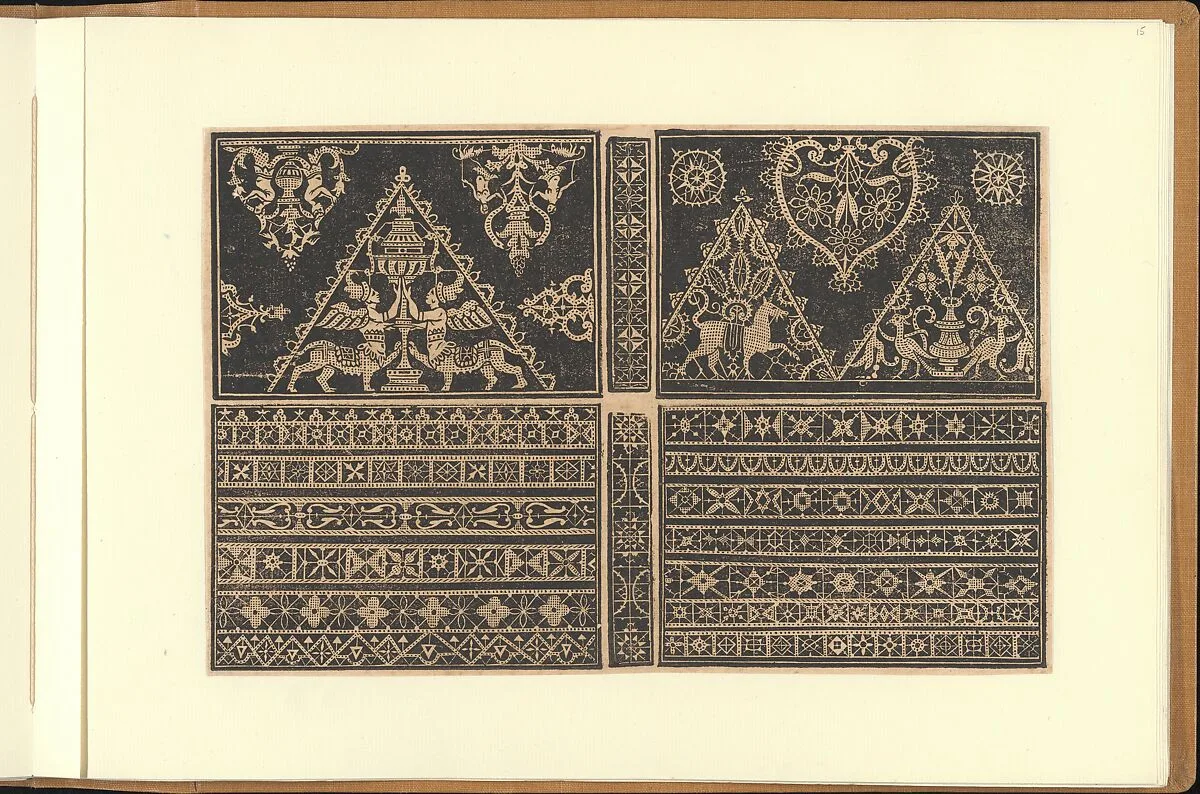 Schon newes Modelbuch...Page 15(r) — Sigismundus Latomus