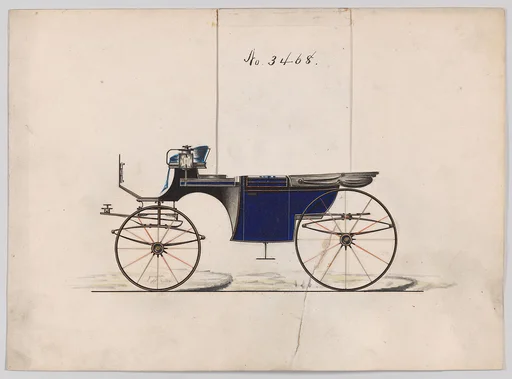Design for Landaulet, no. 3468