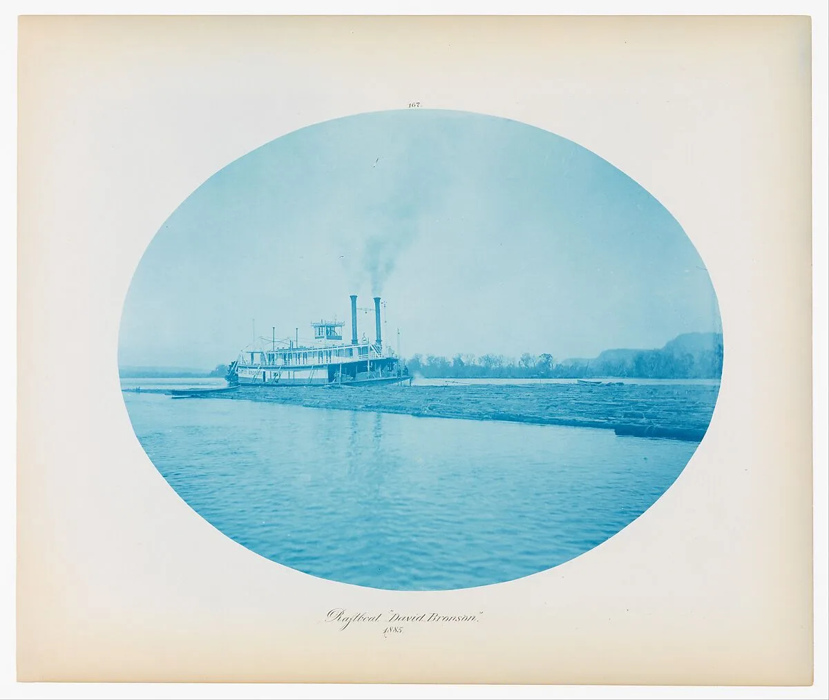No. 167. Raftboat “David Bronson” — Henry P. Bosse