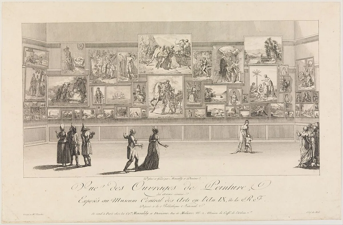 Vue des Ouvrages de Peinture — Antoine Maxime Monsaldy|G. Devisme