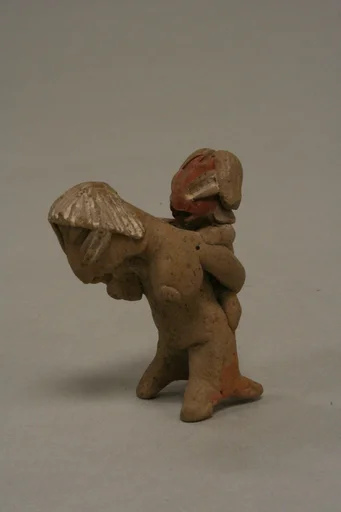 Female with Child on Back
