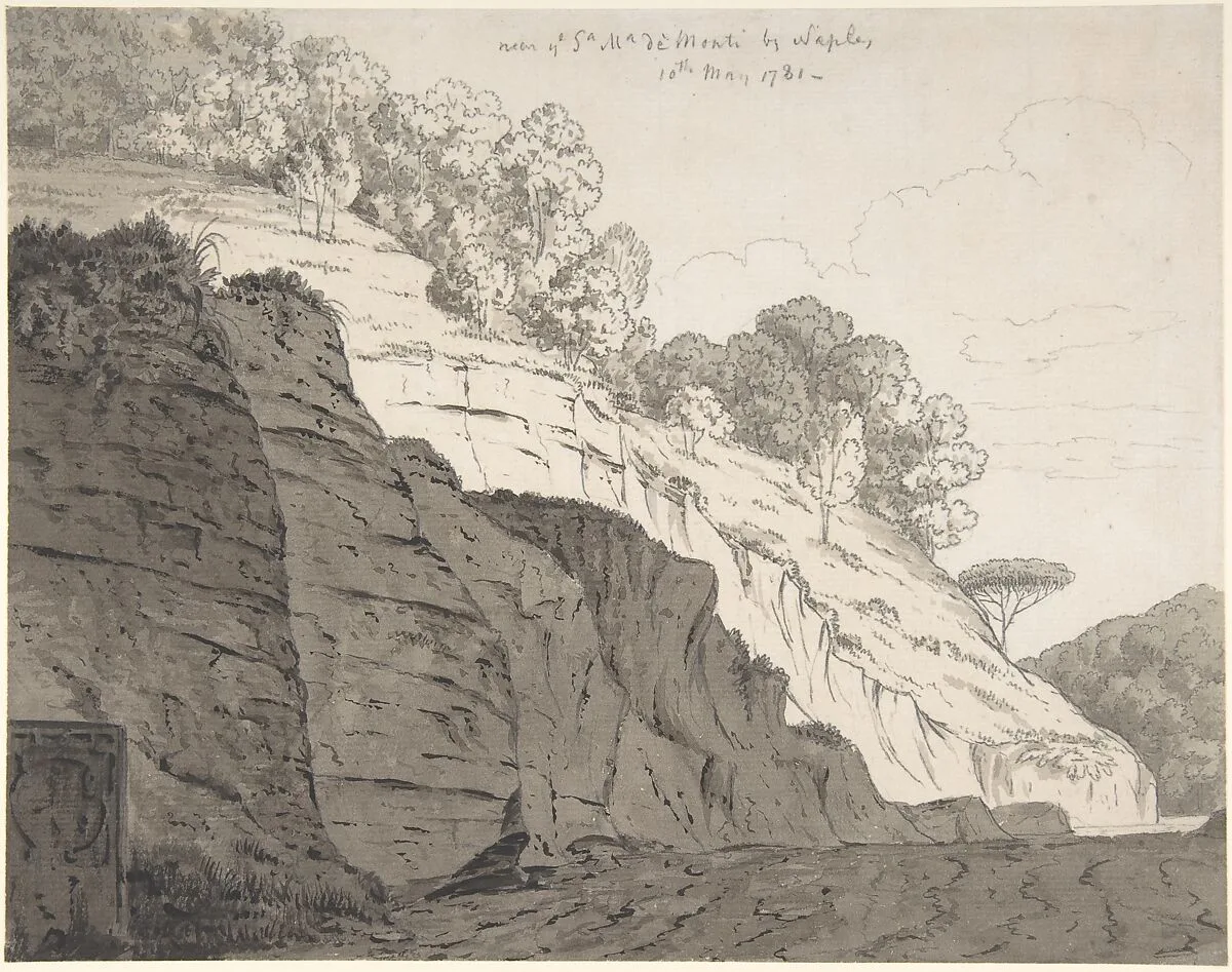 Near Santa Maria de' Monti, Naples — Thomas Jones