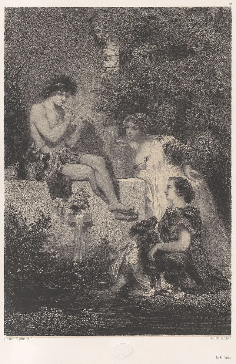 The Fountain — Bertauts, P. Cadet, Paris|Célestin Nanteuil