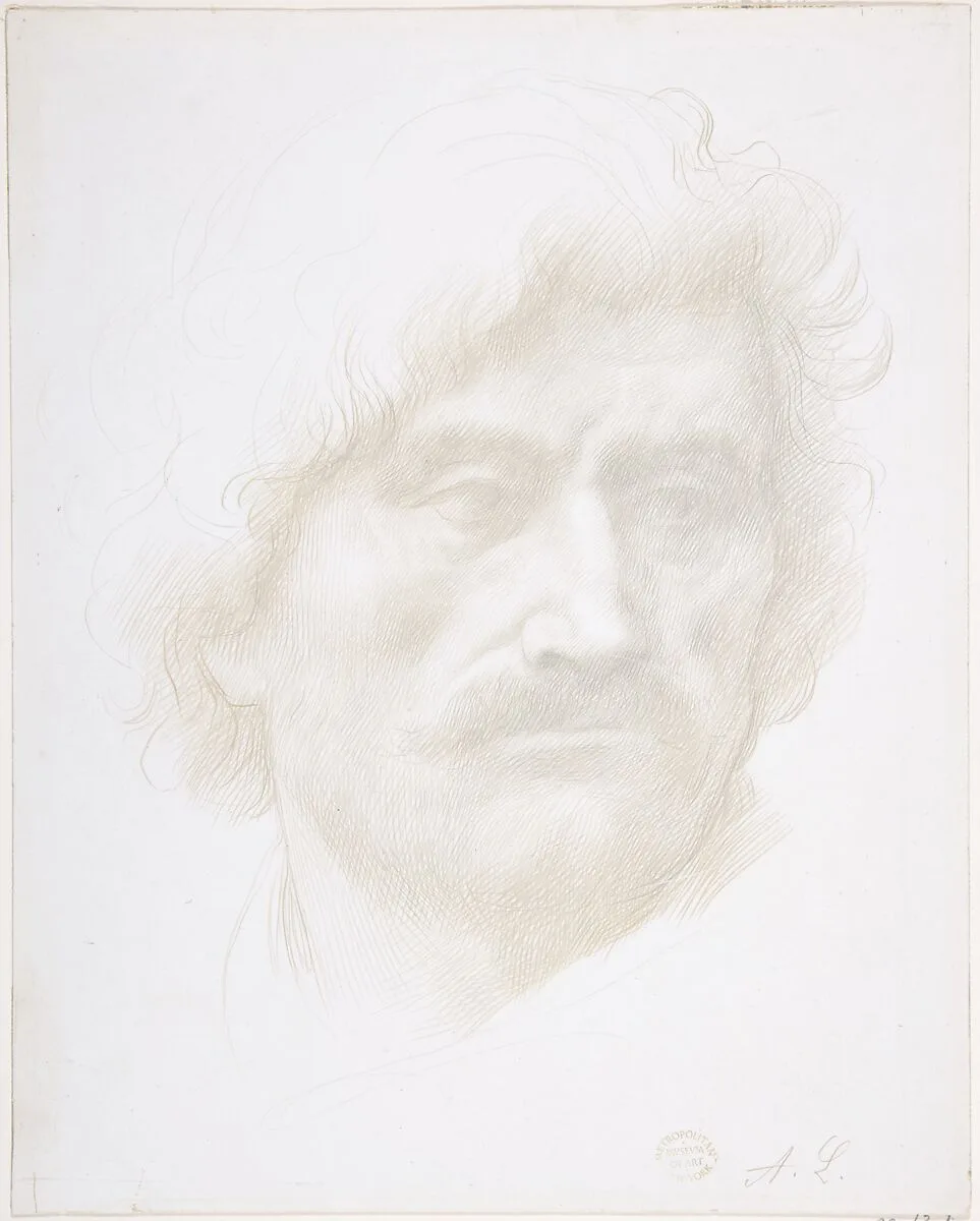 Head of a Man — Alphonse Legros