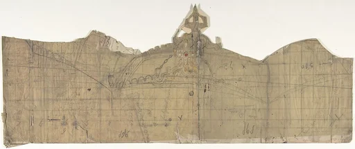 Design for a Stage Set at the Opéra, Paris