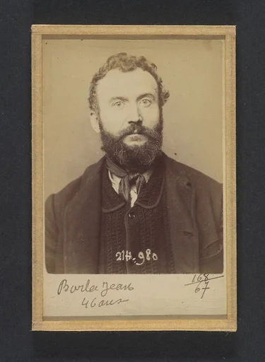 Barla. Jean Michel. 46 ans, né à Sirié (Italie). Mécanicien. Anarchiste. 2/3/94.