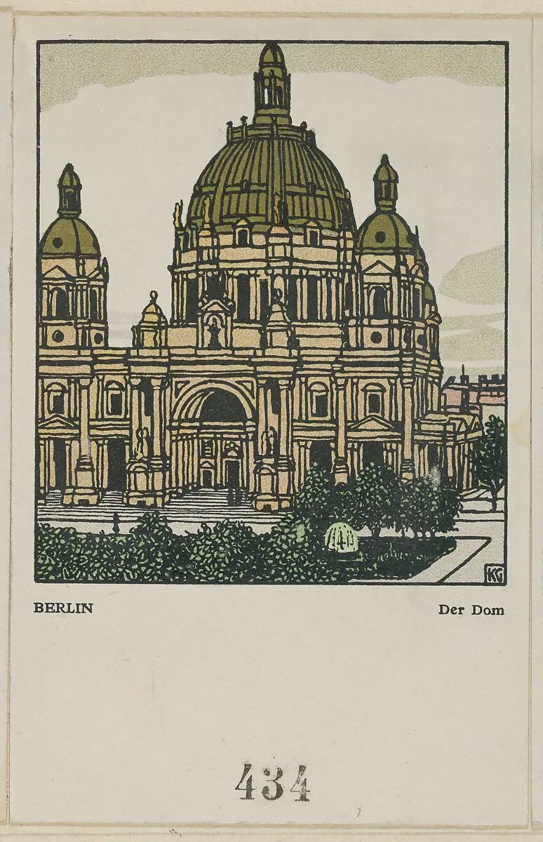 Berlin: Cathedral (Der Dom) — Gustav Kalhammer|Wiener Werkstätte