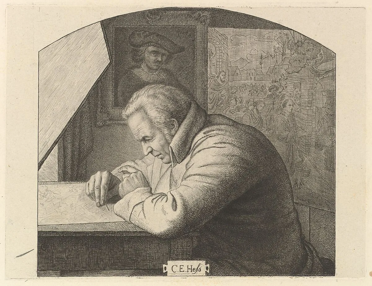 Carl Ernst Christoph Hess — Ludwig Emil Grimm|Carl Ernst Christoph Hess