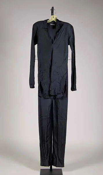 Evening pajamas — Halston