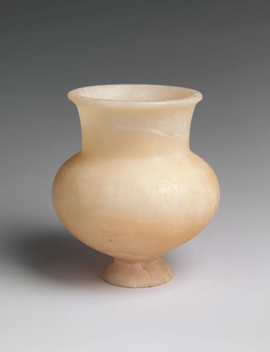 Wide-Necked Cosmetic Jar — Unknown