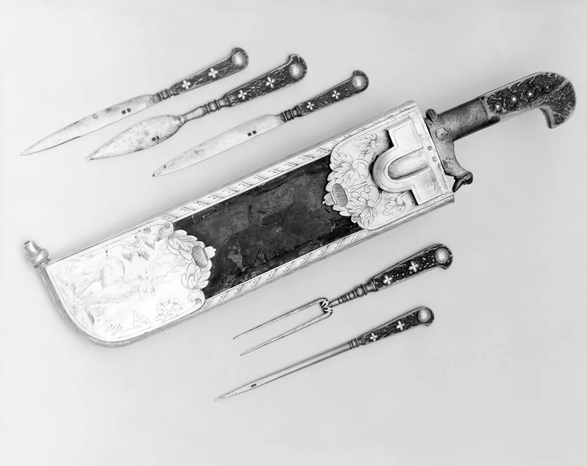 Set of hunting implements (Trousse) — Jakob Watzky