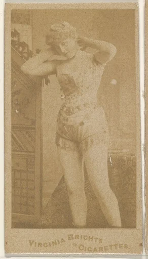 From the Actors and Actresses series (N45, Type 5) for Virginia Brights Cigarettes