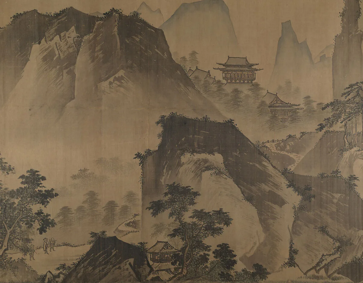 明 佚名 舊傳夏珪 長江萬里圖 卷 (前半) |First half of Ten Thousand Li of the Yangzi River — Unidentified artist