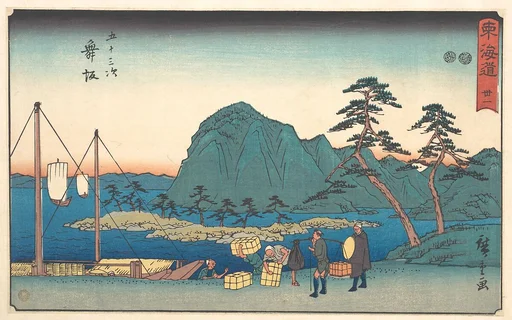 東海道五十三次 舞坂|Maizaka