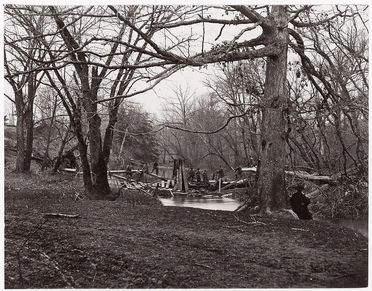 Bull Run. Blackburn's Ford — Timothy H. O'Sullivan|Mathew B. Brady