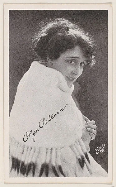 Olga Petrova from Kromo Gravure "Leading Moving Picture Stars" (W623) — Kromo Gravure Photo Company, Detroit, Michigan