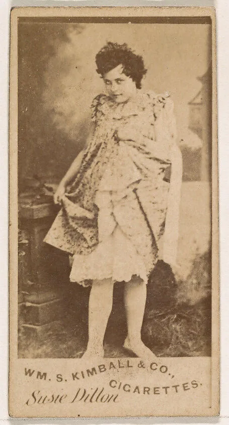 Susie Dillon, from the Actresses series (N203) issued by Wm. S. Kimball & Co. — William S. Kimball & Company