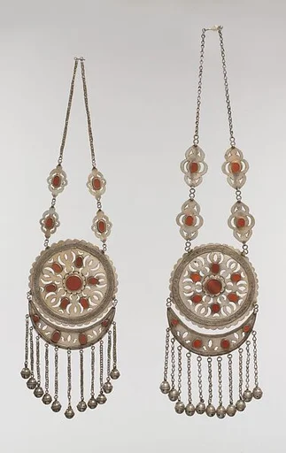 Pectoral Disc Ornament, One of a Pair