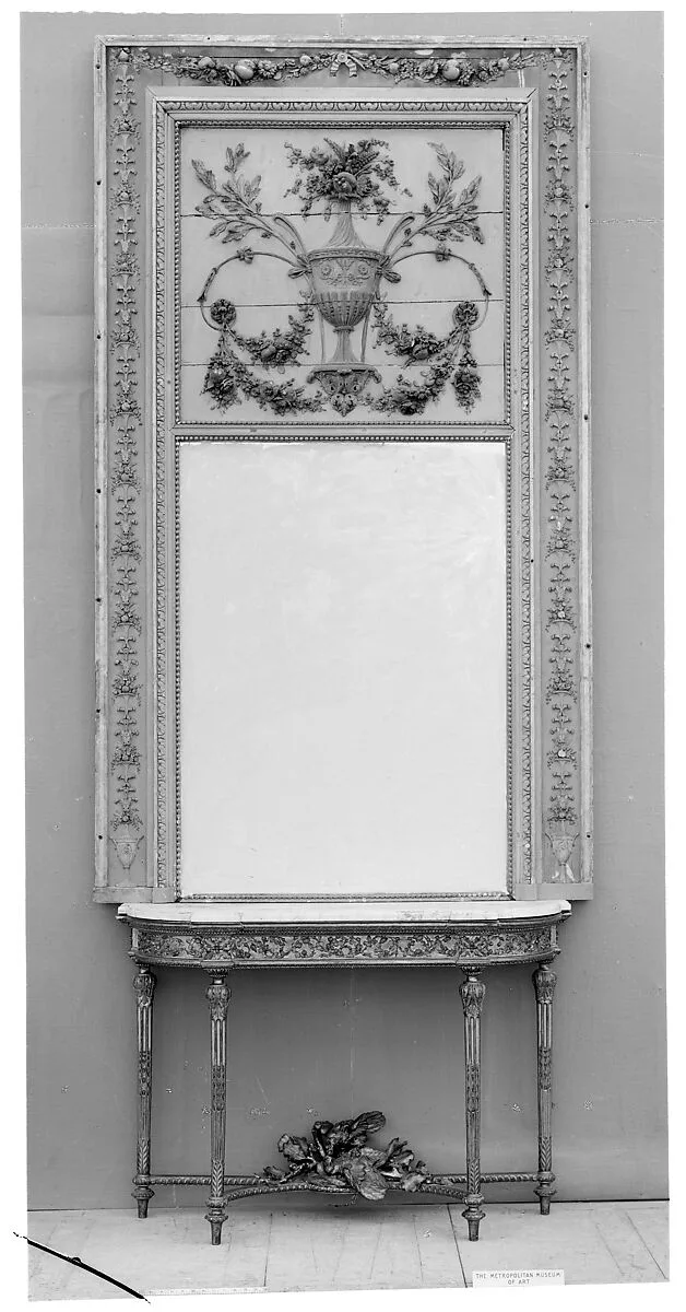 Pier glass (overmantel) — Unknown