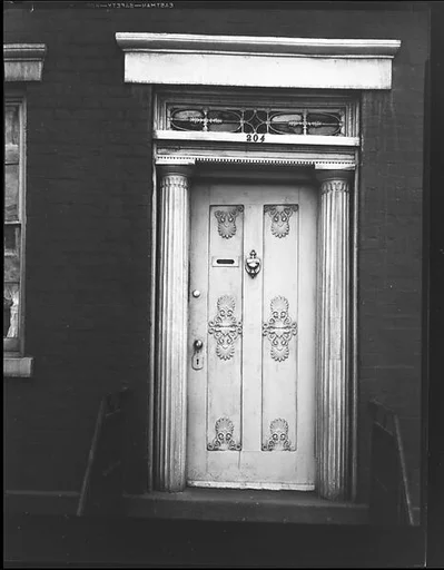 [Greek Revival Doorway, 204 West Thirteenth Street, New York City]