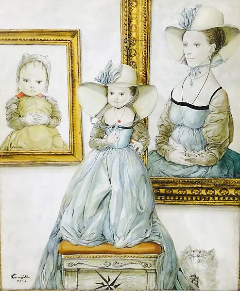 La Robe de Maman — Tsuguharu Foujita