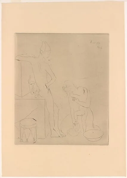 The Bath — Pablo Picasso|Louis Fort|Ambroise Vollard