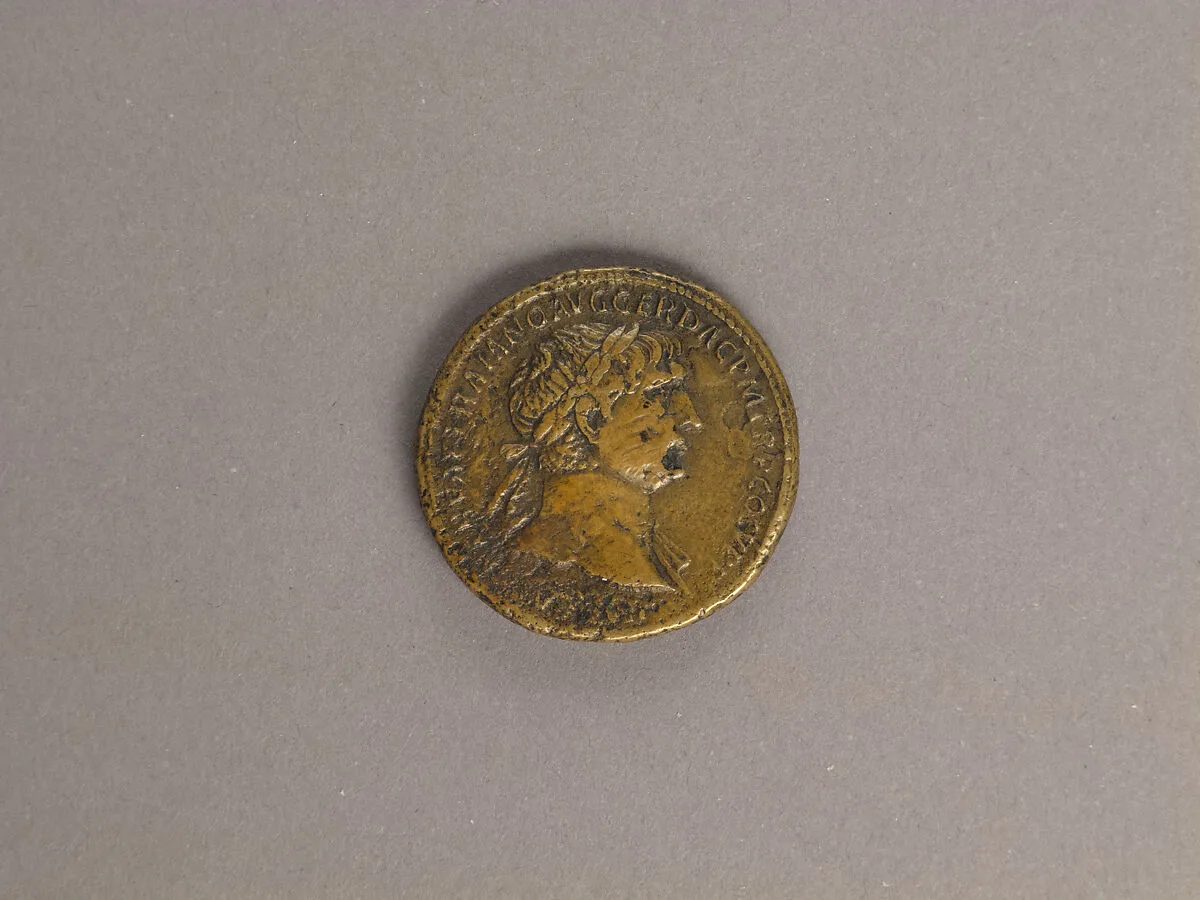 Bronze sestertius of Trajan — Unknown