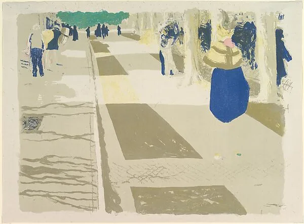 The Avenue, from the series "Landscapes and Interiors" — Edouard Vuillard|Auguste Clot|Ambroise Vollard