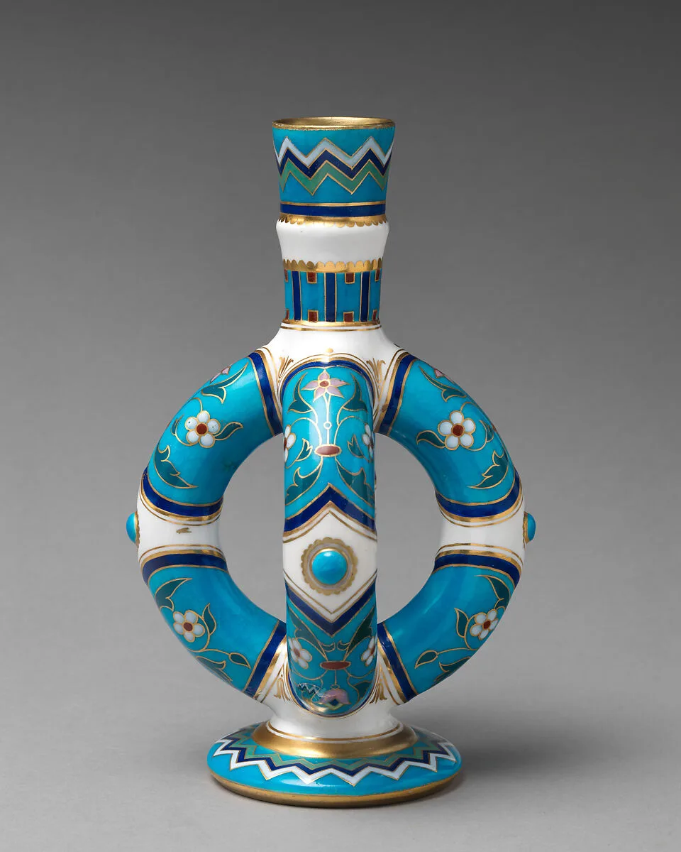 Candlestick (one of a pair) — Minton(s)