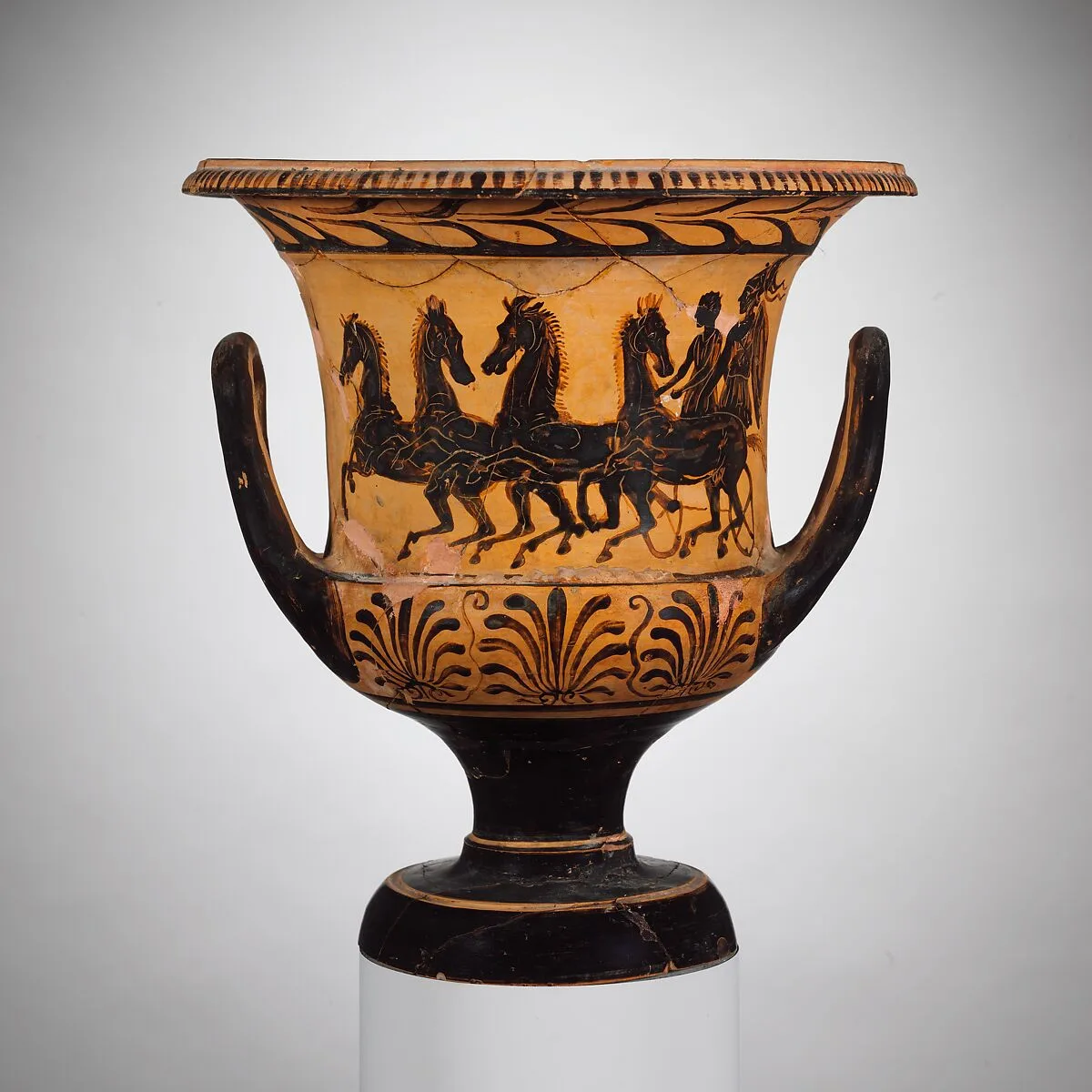 Terracotta calyx-krater (bowl for mixing wine and water) — Unknown