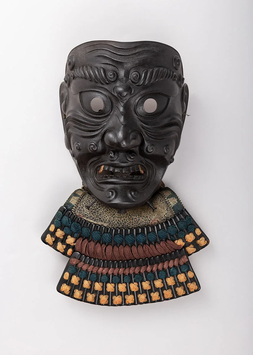 Mask with Neck Guard — Myōchin Munemitsu