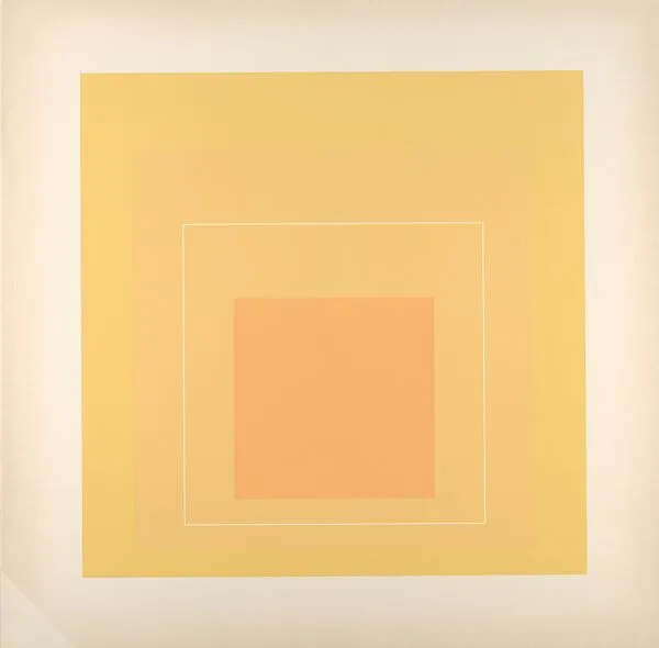 Proof for White Line Square series — Josef Albers|Gemini G.E.L.|Kenneth E. Tyler