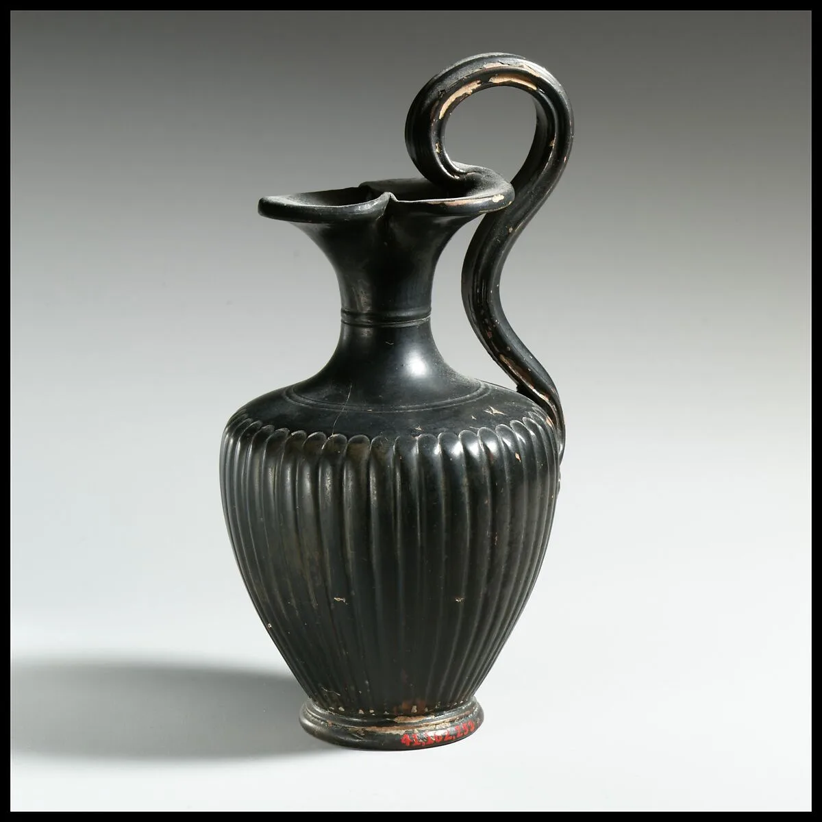 Terracotta oinochoe (jug) — Group of Vienna O.565