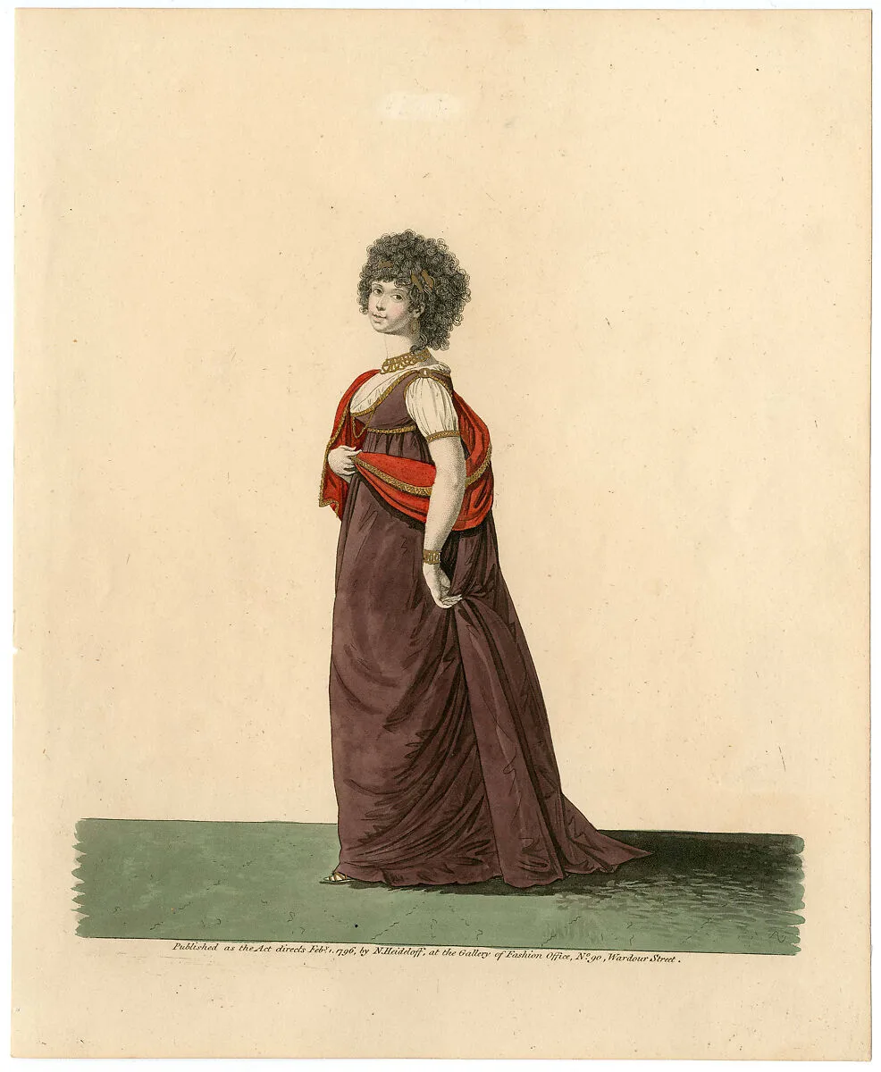 Fashion plate — Unknown