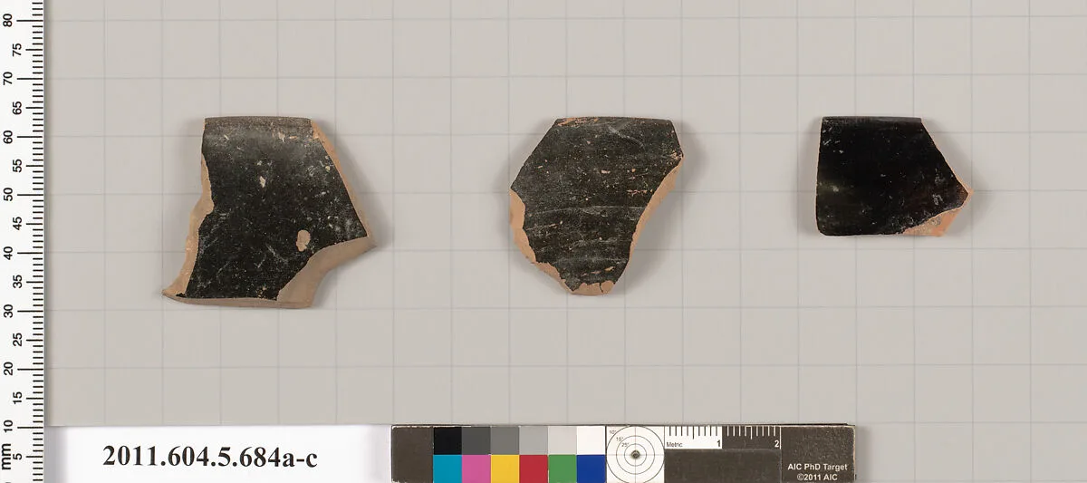 Terracotta rim fragments of kylikes (drinking cups) — Unknown