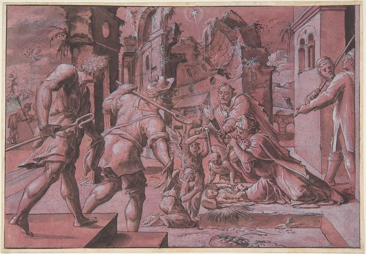 Adoration of the Shepherds — Master of Liechtenstein