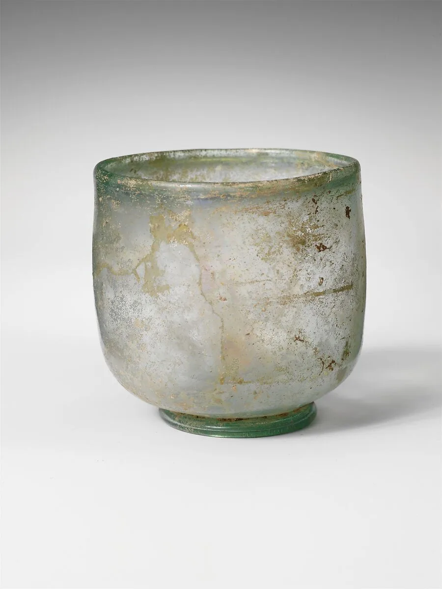 Glass cup — Unknown