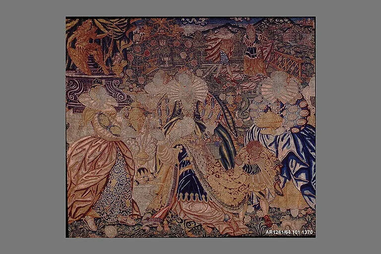 Panel with the story of King Solomon — Unknown
