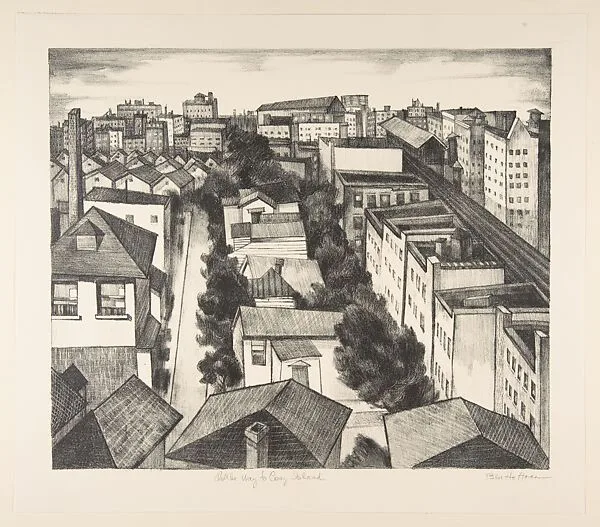 On the Way to Coney Island — Ben Hoffman Abramowitz|WPA