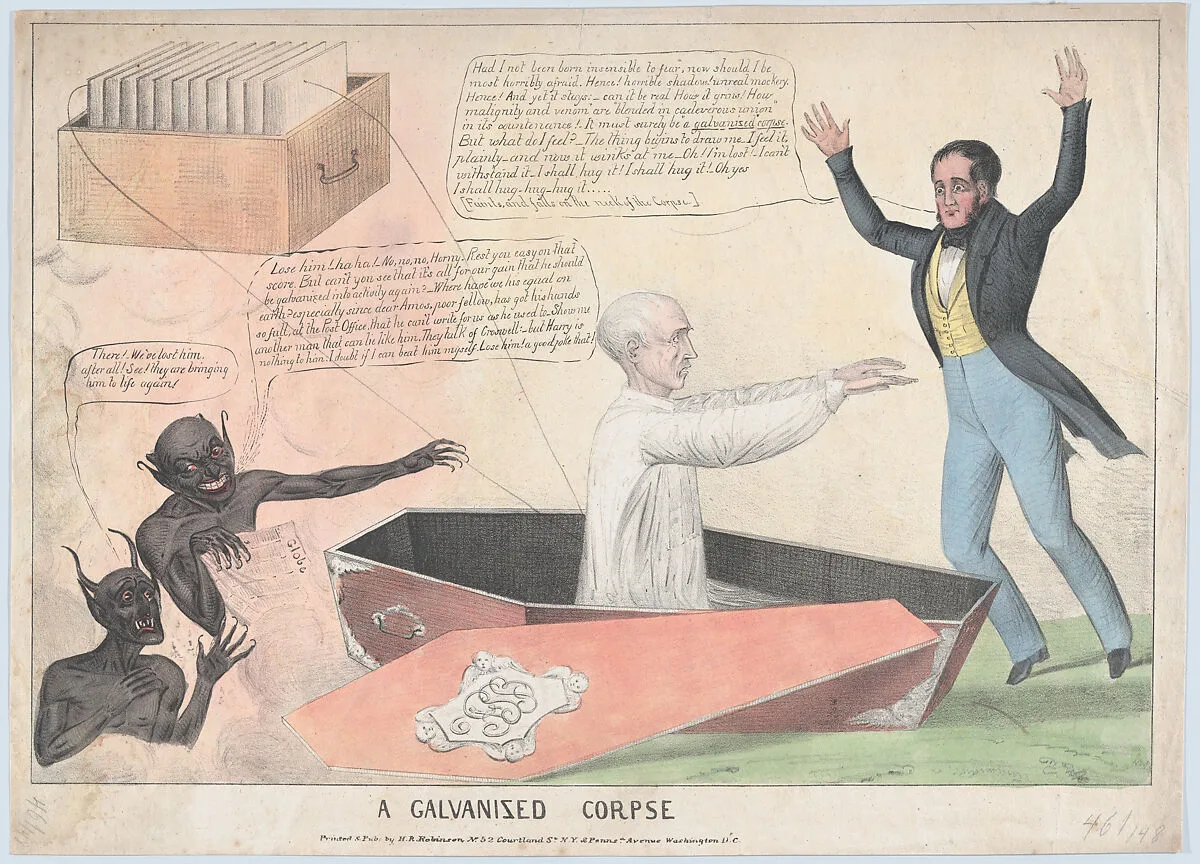 A Galvanized Corpse — Henry R. Robinson|Francis Preston Blair Jr.|Amos Kendall