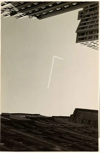 [Skywriting, New York City]