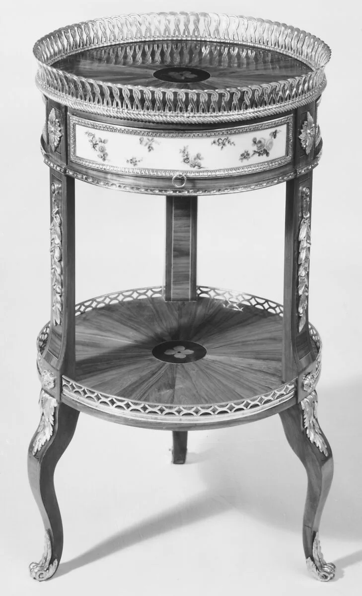Circular worktable — Martin Carlin|Sèvres Manufactory