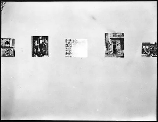 [Installation View of "Walker Evans: American Photographs" Exhibition at The Museum of Modern Art, New York City]