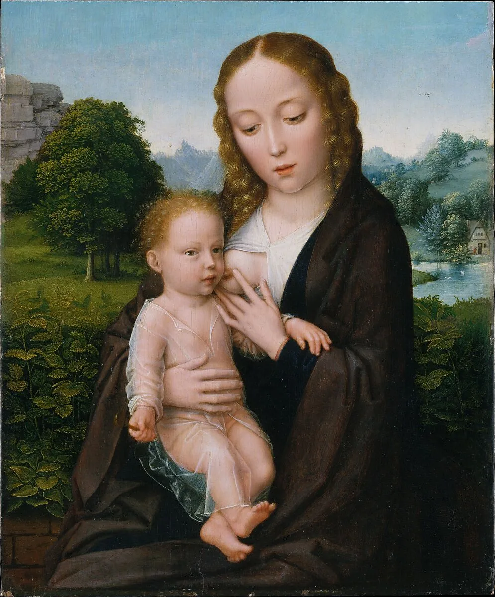 Virgin and Child — Simon Bening|Gerard David