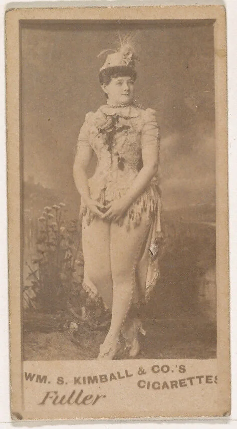 Miss Fuller, from the Actresses series (N203) issued by Wm. S. Kimball & Co. — William S. Kimball & Company