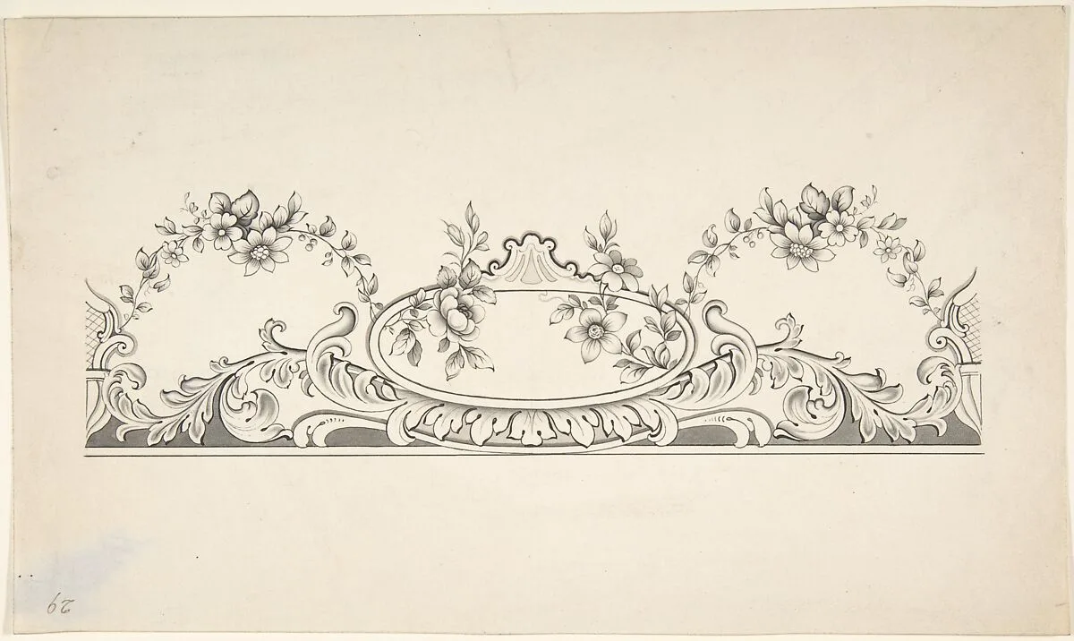 Design for Panel Decoration — J. Hulme