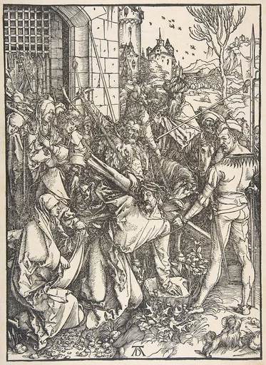 The Bearing of the Cross, from "The Large Passion"