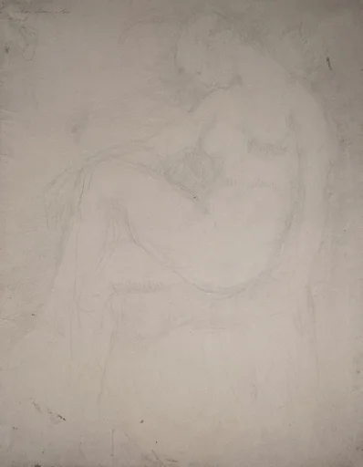 Seated Female Nude, Facing Left