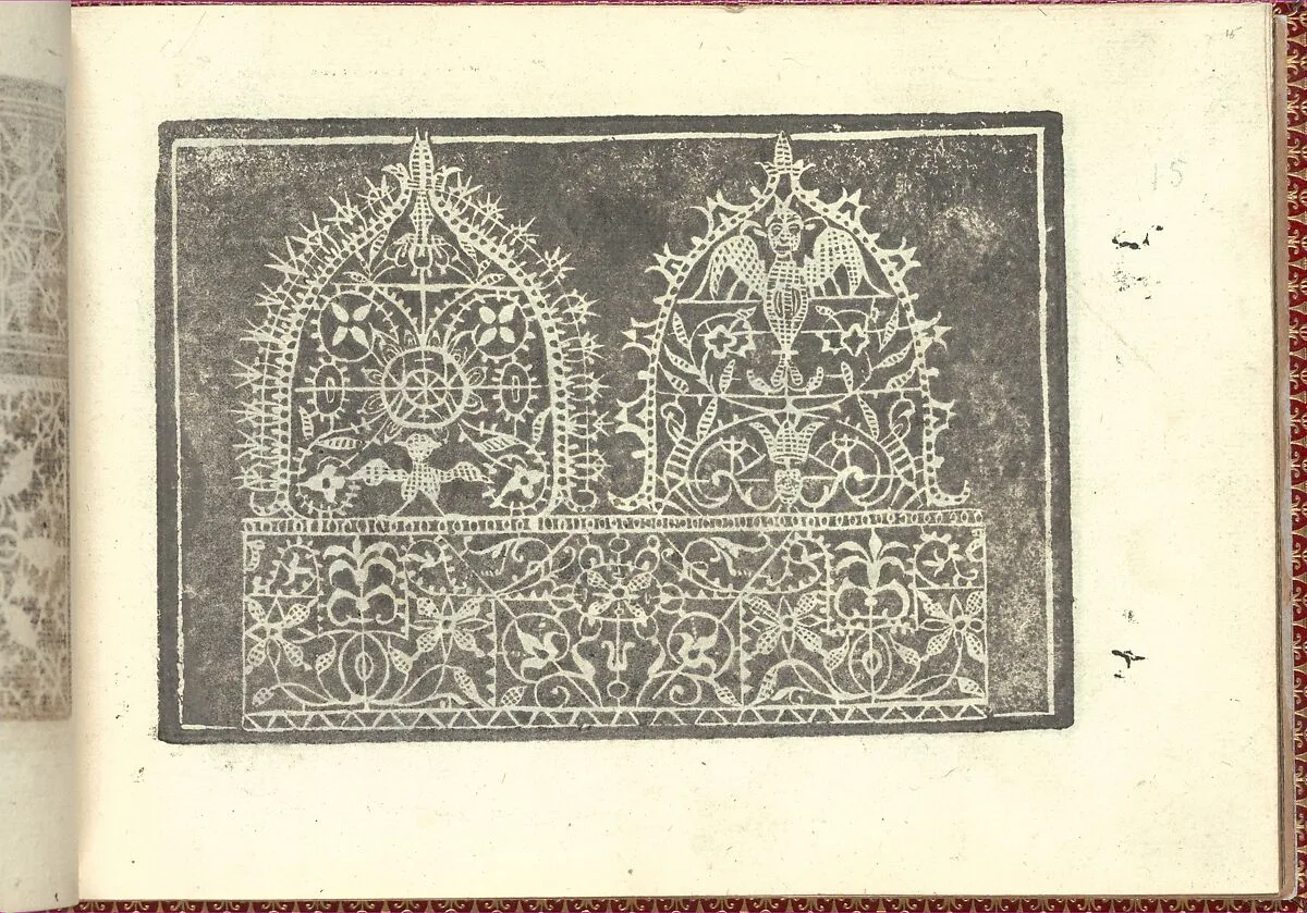 Corona delle Nobili et Virtuose Donne: Libro I-IV, page 15 (recto) — Cesare Vecellio