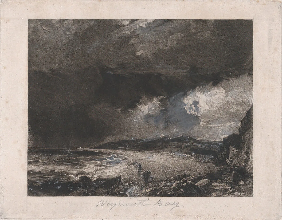Weymouth Bay — David Lucas|John Constable
